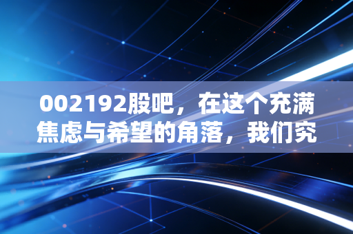 002192股吧，在这个充满焦虑与希望的角落，我们究竟在博弈什么？