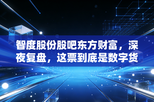 智度股份股吧东方财富，深夜复盘，这票到底是数字货币的影子还是庄家的陷阱？
