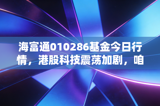 海富通010286基金今日行情,港股科技震荡加剧,咱们该跑路还是加仓?