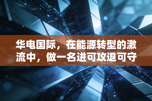 华电国际，在能源转型的激流中，做一名进可攻退可守的长期主义者