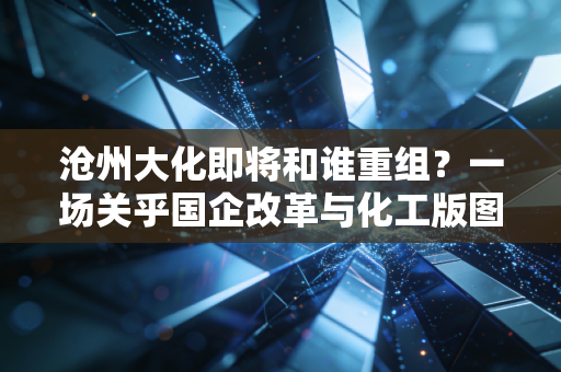 沧州大化即将和谁重组?一场关乎国企改革与化工版图重塑的深度博弈