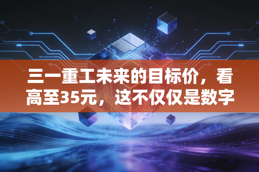 三一重工未来的目标价，看高至35元，这不仅仅是数字游戏