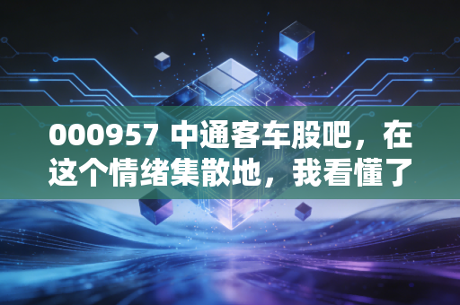 000957 中通客车股吧,在这个情绪集散地,我看懂了散户的贪婪与恐惧