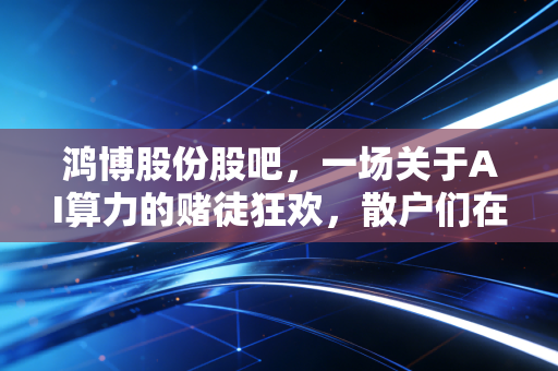 鸿博股份股吧，一场关于AI算力的赌徒狂欢，散户们在希望与绝望中如何自处？