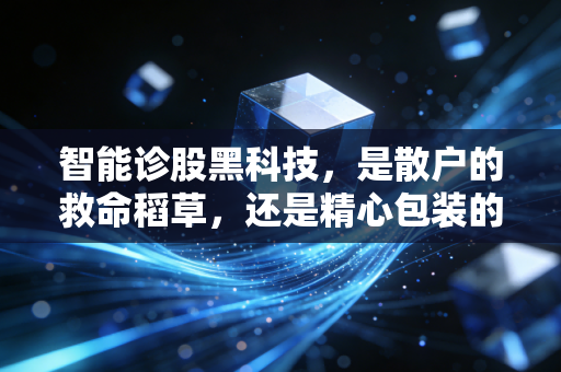 智能诊股黑科技，是散户的救命稻草，还是精心包装的智商税？