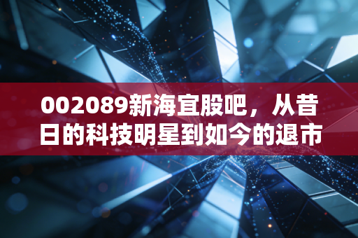 002089新海宜股吧，从昔日的科技明星到如今的退市哀歌，散户该如何面对这一地鸡毛？