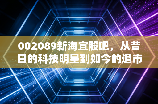 002089新海宜股吧,从昔日的科技明星到如今的退市哀歌,散户该如何面对这一地鸡毛?