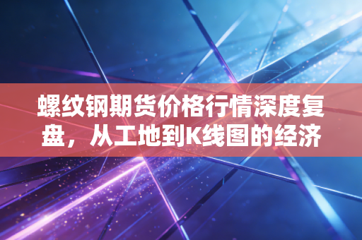 螺纹钢期货价格行情深度复盘，从工地到K线图的经济冷暖启示录