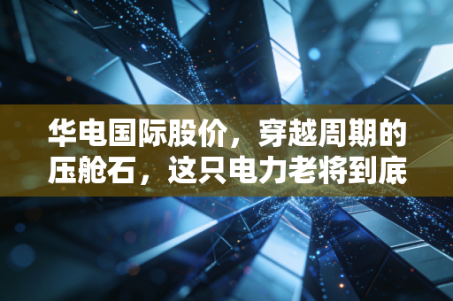华电国际股价，穿越周期的压舱石，这只电力老将到底值不值得托付？