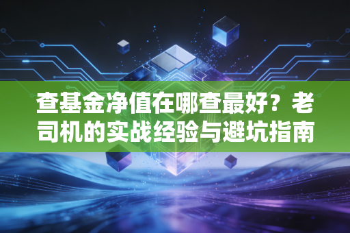 查基金净值在哪查最好?老司机的实战经验与避坑指南