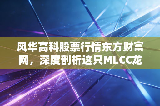 风华高科股票行情东方财富网，深度剖析这只MLCC龙头的沉浮与未来，是黄金坑还是价值陷阱？