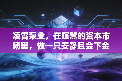 凌霄泵业，在喧嚣的资本市场里，做一只安静且会下金蛋的老黄牛