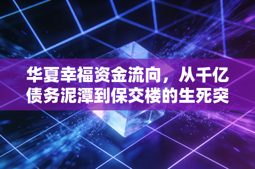 华夏幸福资金流向，从千亿债务泥潭到保交楼的生死突围