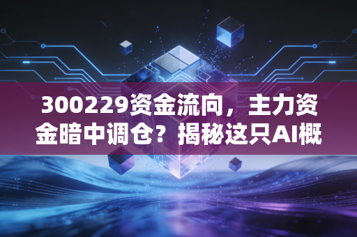 300229资金流向，主力资金暗中调仓？揭秘这只AI概念股背后的真实博弈