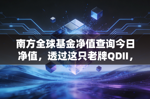 南方全球基金净值查询今日净值，透过这只老牌QDII，看懂全球资产配置的焦虑与希望