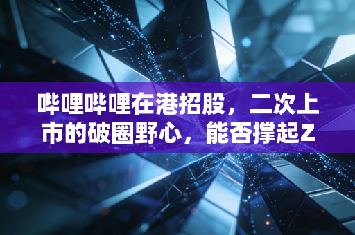 哔哩哔哩在港招股，二次上市的破圈野心，能否撑起Z世代的万亿估值？