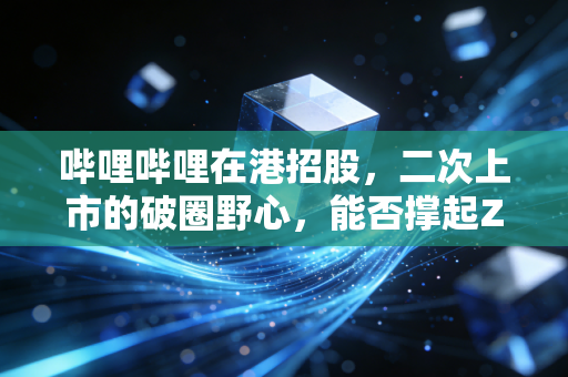 哔哩哔哩在港招股，二次上市的破圈野心，能否撑起Z世代的万亿估值？