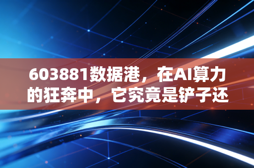603881数据港,在AI算力的狂奔中,它究竟是铲子还是泡沫?