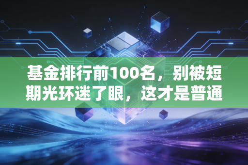 基金排行前100名，别被短期光环迷了眼，这才是普通投资者的生存指南