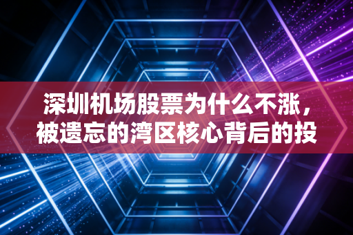 深圳机场股票为什么不涨,被遗忘的湾区核心背后的投资逻辑