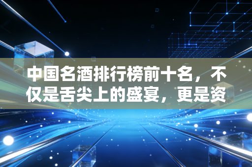 中国名酒排行榜前十名，不仅是舌尖上的盛宴，更是资本市场的硬通货