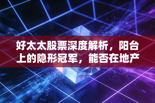 好太太股票深度解析,阳台上的隐形冠军,能否在地产寒冬中逆风翻盘?