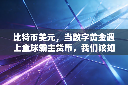 比特币美元,当数字黄金遇上全球霸主货币,我们该如何守住财富?