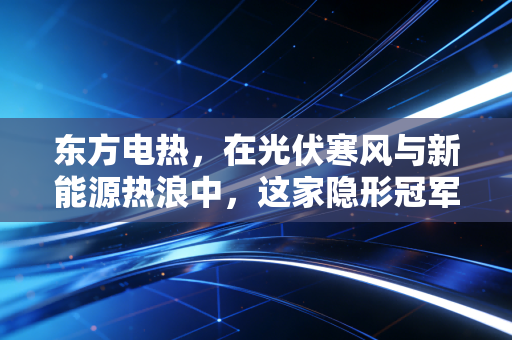 东方电热，在光伏寒风与新能源热浪中，这家隐形冠军的突围之路