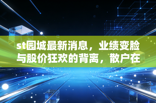 st园城最新消息,业绩变脸与股价狂欢的背离,散户在刀尖上跳舞的日子