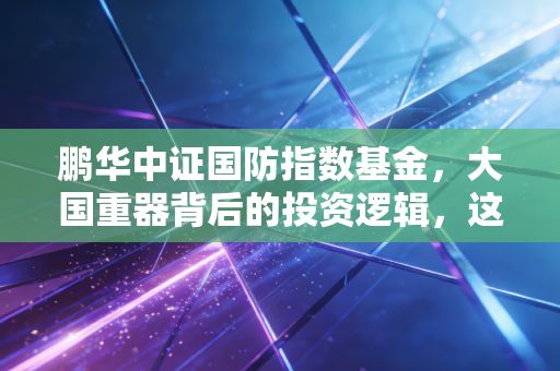 鹏华中证国防指数基金,大国重器背后的投资逻辑,这不仅仅是一场关于情怀的博弈