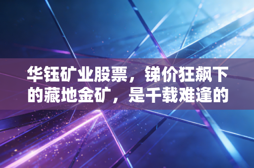 华钰矿业股票，锑价狂飙下的藏地金矿，是千载难逢的机遇还是击鼓传花的游戏？