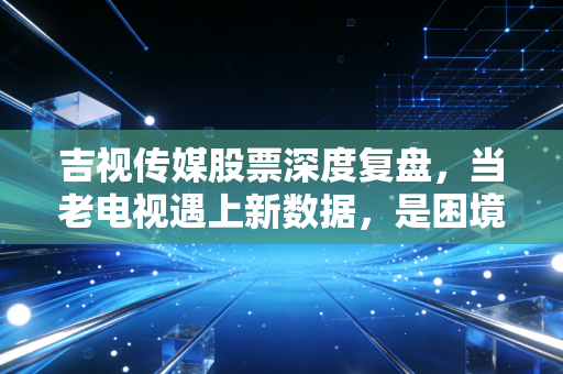 吉视传媒股票深度复盘，当老电视遇上新数据，是困境反转还是昙花一现？