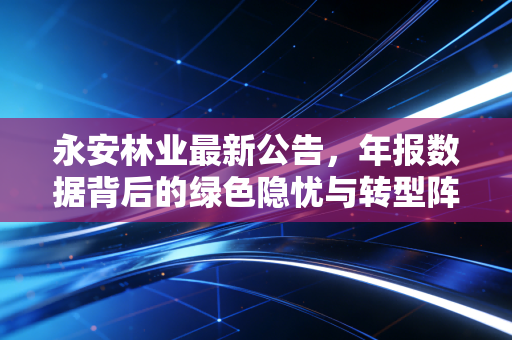 永安林业最新公告，年报数据背后的绿色隐忧与转型阵痛，普通投资者该如何看懂？