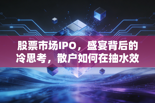 股票市场IPO，盛宴背后的冷思考，散户如何在抽水效应中生存？