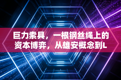 巨力索具，一根钢丝绳上的资本博弈，从雄安概念到LNG赛道的突围之路