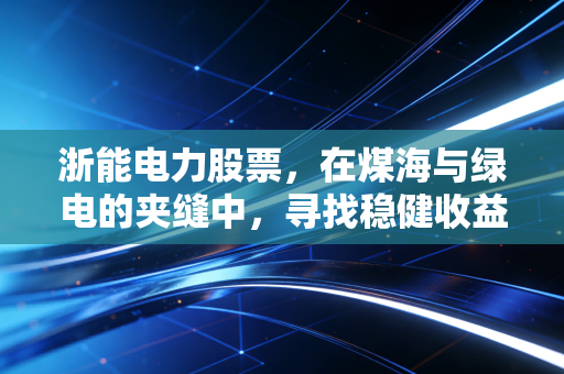 浙能电力股票，在煤海与绿电的夹缝中，寻找稳健收益的避风港