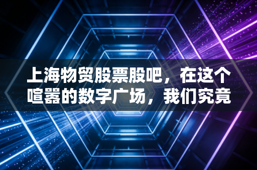 上海物贸股票股吧，在这个喧嚣的数字广场，我们究竟在交易什么？
