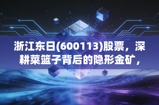浙江东日(600113)股票，深耕菜篮子背后的隐形金矿，这只温州国企能否迎来价值重估？