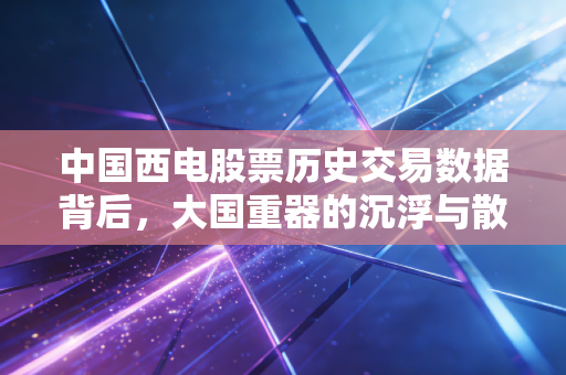 中国西电股票历史交易数据背后，大国重器的沉浮与散户的坚守