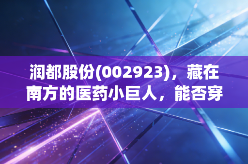 润都股份(002923)，藏在南方的医药小巨人，能否穿越集采的寒冬与迷雾？
