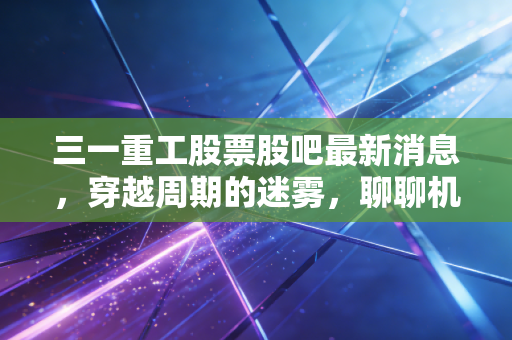 三一重工股票股吧最新消息，穿越周期的迷雾，聊聊机械之王的当下与未来
