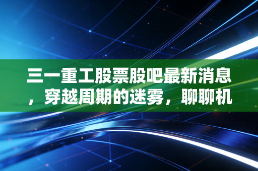 三一重工股票股吧最新消息，穿越周期的迷雾，聊聊机械之王的当下与未来