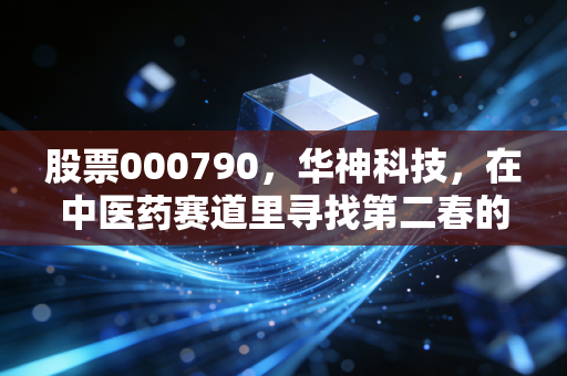 股票000790，华神科技，在中医药赛道里寻找第二春的倔强老兵