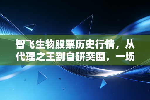 智飞生物股票历史行情，从代理之王到自研突围，一场关于耐心与价值的博弈