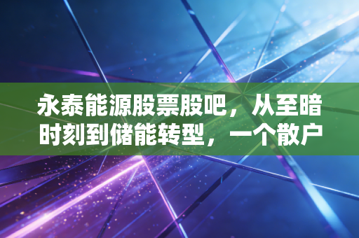 永泰能源股票股吧,从至暗时刻到储能转型,一个散户眼中的重生与博弈