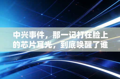 中兴事件，那一记打在脸上的芯片耳光，到底唤醒了谁？