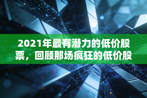 2021年最有潜力的低价股票，回顾那场疯狂的低价股盛宴与散户的觉醒