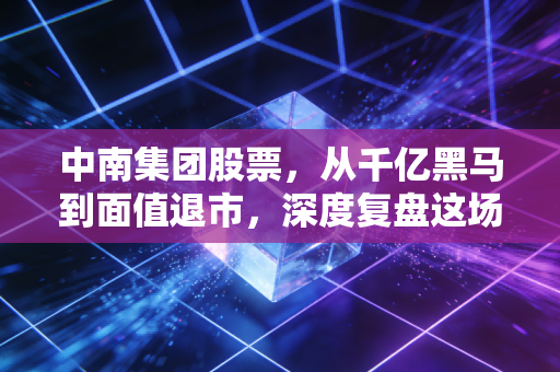 中南集团股票，从千亿黑马到面值退市，深度复盘这场房地产时代的落幕剧