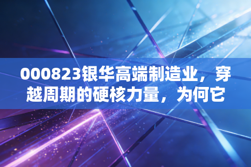 000823银华高端制造业，穿越周期的硬核力量，为何它是你投资组合中不可或缺的压舱石？