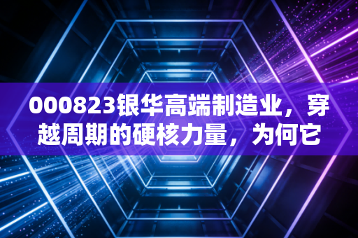 000823银华高端制造业，穿越周期的硬核力量，为何它是你投资组合中不可或缺的压舱石？
